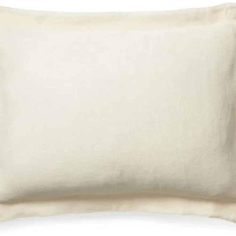 NEW Ralph Lauren Weston Park Linen Collection FOLEY Standard Sham - Cream